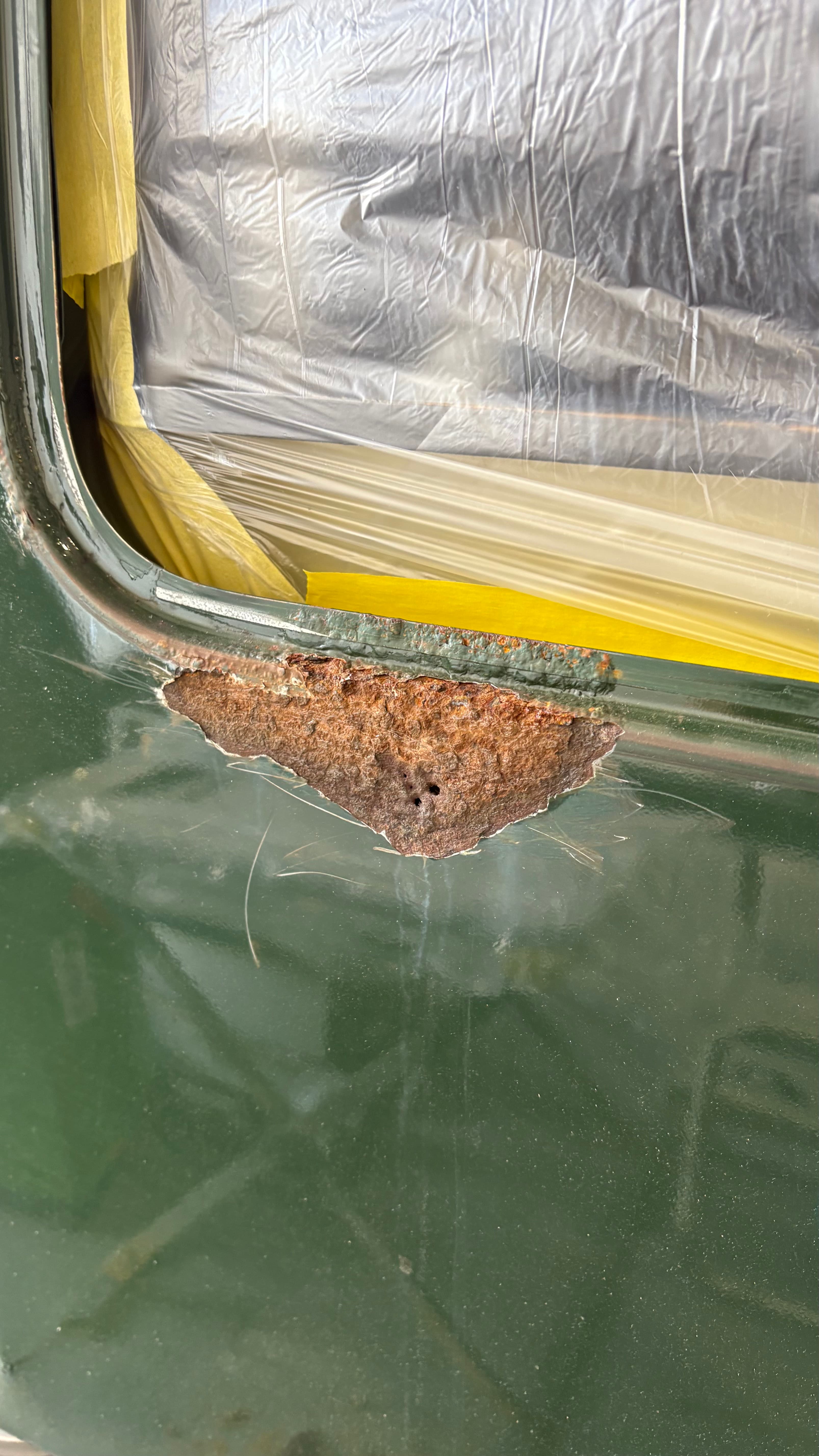 VW LT severe rust before restoration - image 2