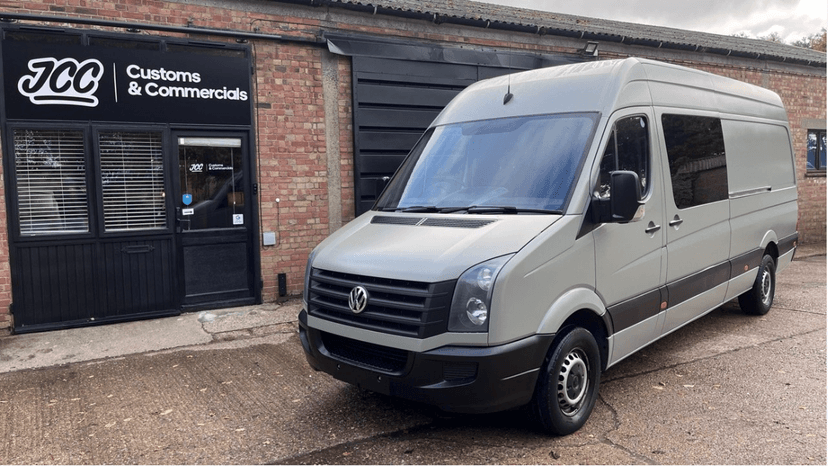 VW Crafter transformation 1